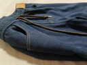 【商場(chǎng)撤柜1折處理】25年秋季新款水洗軟牛仔褲 高腰遮肉百搭減齡 深藍色【不加絨款】 3XL 【建議110-125斤】 曬單實(shí)拍圖