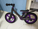飛鴿兒童平衡車(chē)1-3-6歲小孩幼兒寶寶腳拖自行車(chē)輕便兩輪滑步車(chē)14寸紫 曬單實(shí)拍圖