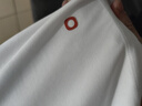 京東京造紅點(diǎn)10A抗菌短袖t恤男26新款純棉打底衫內搭春季衣服新年 白色XL 曬單實(shí)拍圖