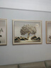 耀世佳畫(huà)輕奢客廳沙發(fā)背景掛畫(huà)簡(jiǎn)約現代墻壁裝飾畫(huà)高級感高檔大氣三聯(lián)壁畫(huà) JD32851財源廣進(jìn) 左右35*50中間70*50 經(jīng)典黑框 質(zhì)感油畫(huà)布環(huán)保邊框 曬單實(shí)拍圖