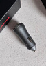 紐曼（Newsmy）車(chē)載充電器Max120W適用VIVO/OPPO超級快充閃充汽車(chē)轉換器鋁合金雙usbA快充頭一拖二點(diǎn)煙器 單車(chē)充 曬單實(shí)拍圖