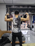 奧尼捷（AONIJIE）跑步背心男戶(hù)外運動(dòng)坎肩馬拉松風(fēng)洞透氣速干T恤無(wú)袖背心 黑白【男款】 L 曬單實(shí)拍圖