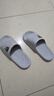 稻草人拖鞋男女居家用秋冬洗澡厚底浴室內外穿情侶防滑靜音涼拖 灰44-45 曬單實(shí)拍圖