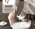 華倫打蛋器電動(dòng)600w大功率烘焙小型自動(dòng)攪拌器廚房家用打發(fā)電動(dòng)打蛋器 香檳粉金 曬單實(shí)拍圖