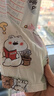 久歲伴兒童睡衣女童春秋吸汗透氣棉質(zhì)家居服中大童卡通咪醬開(kāi)襟睡衣褲 曬單實(shí)拍圖