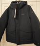 波司登（BOSIDENG）冬季羽絨服90絨男士寬松休閑加厚連帽圓領(lǐng)經(jīng)典休閑外套B250245111 黑色8056 L 180/100A 體重約140-155斤 曬單實(shí)拍圖