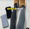 完美記憶平腰豎條紋打底褲女 2025秋冬新款加絨保暖高彈親膚顯瘦連褲襪 黑色+淺灰色厚絨（建議-5-15℃） 均碼 連腳款 適合145-170CM/40-75KG 曬單實(shí)拍圖