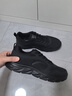 安踏男鞋運動(dòng)鞋男春夏季男士軟底網(wǎng)面透氣跑步鞋休閑鞋皮面防水鞋子男 【熱賣(mài)推薦款春季新款男鞋】黑色 43 （9.5碼） 曬單實(shí)拍圖