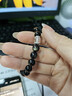 金石靈天然黑曜石手串男女款金曜石貓眼石水晶手鏈本命年38婦女節禮物 曬單實(shí)拍圖