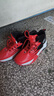 里奇.喬丹   RICKY JORDAN男童冬季加絨科比24號兒童專(zhuān)業(yè)籃球鞋防滑潮流運動(dòng)鞋中大童棉鞋 白紅（單鞋） 38 曬單實(shí)拍圖