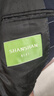 杉杉（SHANSHAN）男裝春秋款時(shí)尚格子西服商務(wù)休閑短款西裝單西外套 50 B 藏青色 曬單實(shí)拍圖