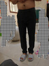 京東京造【秒出門(mén)】休閑褲子男26年新款西褲男直筒西裝男褲春夏 黑色 XL 曬單實(shí)拍圖