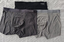 貓人男士?jì)妊澞斜z無(wú)痕涼感10A蟲(chóng)草抑菌透氣褲衩大碼男生平角短褲頭 黑色+鉑灰+灰藍 10A抑菌冰絲 3條 XL （建議120斤-140斤） 曬單實(shí)拍圖
