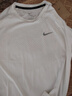 耐克NIKE男子春夏圓領(lǐng)短袖T恤 舒適透氣 時(shí)尚簡(jiǎn)約HV5204-100白色M 曬單實(shí)拍圖
