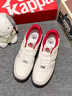 卡帕（Kappa）女鞋厚底增高板鞋女2026春季新款百搭休閑小白鞋女軟底運動(dòng)鞋子女 經(jīng)典白/豆青褐/寶石紅 38 曬單實(shí)拍圖