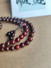龍隱正宗小葉紫檀手串男女士款文玩手鏈檀香木佛珠子轉運正品高端情侶 帶金星款8mm*108顆（京倉速發(fā)） 曬單實(shí)拍圖
