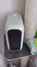 海爾（Haier）暖風(fēng)機取暖器家用電暖器辦公室桌面電暖氣小型熱風(fēng)機輕音臺式電暖風(fēng)烤火爐石墨烯速熱臥室居浴兩用 【機械款】HNF-2026A 曬單實(shí)拍圖
