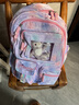冰箱門(mén)書(shū)包一年級女童兒童小學(xué)生減負防水背包三到六女生2025新款 大號夢(mèng)幻紫(適合3-6年級) 曬單實(shí)拍圖