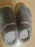 俞兆林（YUZHAOLIN）棉拖鞋男女冬季居家保暖棉拖鞋 YG307 曬單實(shí)拍圖