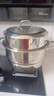 蘇泊爾平替款304不銹鋼蒸鍋三層加厚煤氣灶家用多功能蒸煮大容量 34cm 三層特厚蒸鍋 配2蒸片+1蒸格 曬單實(shí)拍圖