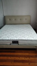全友家居 茉伊皮藝床奶油風(fēng)主臥室大床1.8米x2米頭軟包靠背高腳雙人床 曬單實(shí)拍圖