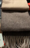 萬(wàn)事利羊毛圍巾秋冬新款保暖圍脖披肩送女士禮物禮盒裝節日禮物-絮語(yǔ) 曬單實(shí)拍圖