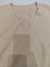 MUJI女式 米蘭諾羅紋編織 背心 針織女裝上衣馬甲25年冬季 BA1QPA5A 米色 L (165/88A) 曬單實(shí)拍圖