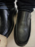 森達皮鞋男上班通勤一腳蹬樂(lè )福鞋商務(wù)正裝鞋 黑色 39 曬單實(shí)拍圖