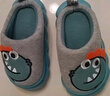 豬爸爸兒童拖棉鞋秋冬季室內男童親子女童可愛(ài)家居保暖寶寶棉拖灰色180 曬單實(shí)拍圖