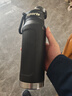 恩爾美（nRMEi）保溫保冷杯大容量男士款316不銹鋼學(xué)生戶(hù)外騎行便攜運動(dòng)水壺杯子 黑色700ml【抗菌316/保溫保冷】 曬單實(shí)拍圖