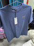 JEEP SPIRIT吉普父親短袖t恤男夏季重磅親膚純棉半袖220G休閑寬松中年上衣 曬單實(shí)拍圖