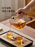 茗光玻璃茶具整套茶杯泡茶壺套裝家用功夫茶具套裝 曬單實(shí)拍圖