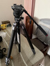miliboo 米泊MTT601A 602A專(zhuān)業(yè)攝像機三腳架攝像機支架單反相機攝影三腳架液壓阻尼云臺 MTT612A配腳輪配豎拍 曬單實(shí)拍圖