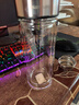 富光玻璃杯雙層帶茶隔大容量水杯 高檔商務(wù)泡茶杯 高硼硅杯子500ml 曬單實(shí)拍圖