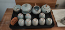 京東京造 茶具整套 功夫茶具套裝帶茶盤(pán)茶壺茶杯 天青汝窯西施壺 16件 曬單實(shí)拍圖