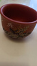 謙君宜興紫砂主人杯原礦全手工帶泥繪功夫茶具大號個(gè)人品茗單杯茶碗盅 紅泥（山水款） 單只 曬單實(shí)拍圖