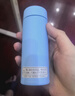 膳魔師（THERMOS）日本原裝進(jìn)口膳魔師迷你保溫杯女生可愛(ài)口袋杯超小巧保冷水杯JOJ 湖藍色120ml 曬單實(shí)拍圖