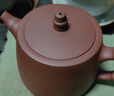 百年利永宜興紫砂壺純全手工原礦紫泥泡茶壺功夫茶具竹節漢鐸一壺兩杯套裝 竹節漢鐸 240ml 原礦紫泥 曬單實(shí)拍圖