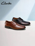 Clarks其樂(lè )Tilden Plain男士正裝皮鞋舒適系帶牛皮德比鞋商務(wù)休閑鞋男 曬單實(shí)拍圖