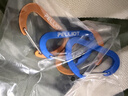 伯希和（Pelliot）登山扣戶(hù)外掛鉤背包掛扣徒步安全鑰匙扣【2只裝】16106402橙中號 曬單實(shí)拍圖