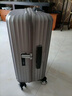 新秀麗（Samsonite）行李箱20英寸拉桿箱時(shí)尚豎條紋旅行箱包拿鐵咖GU9密碼登機箱 曬單實(shí)拍圖