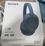 索尼（SONY）WH-CH720N 頭戴式無(wú)線(xiàn)耳機 藍牙降噪耳機 手機電腦筆記本網(wǎng)課游戲適用耳麥 禮物送女友男友學(xué)生 黑色 曬單實(shí)拍圖