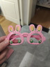 兒童庫洛米眼鏡框女童可愛(ài)卡通太陽(yáng)鏡女孩拍照裝飾鏡框無(wú)鏡片墨鏡 23#粉色兔子 100~120 曬單實(shí)拍圖