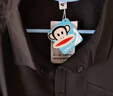 大嘴猴（paul frank）長(cháng)袖襯衫男士春秋季寬松工裝襯衣男休閑潮牌外套男裝 黑色 2XL 曬單實(shí)拍圖