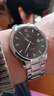 天王（TIAN WANG）手表男士 生日禮物滄海系列鋼帶石英表黑色GS3887S/D-B-3 曬單實(shí)拍圖