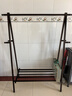 沐含玥實(shí)木衣架落地衣帽架臥室掛衣架可折疊掛衣服落地架掛衣服收納架子 曬單實(shí)拍圖