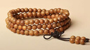 普陀山桃木手串男士念珠文玩手鏈生日禮物 桃木108顆多圈手串-6mm 曬單實(shí)拍圖