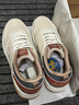361°運動(dòng)鞋男春夏季復古百搭厚底保暖小白休閑板鞋子男672416602F-3 曬單實(shí)拍圖