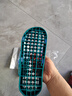 和居優(yōu)品 按摩拖鞋浴室洗澡防滑鏤空透明漏水塑料情侶男女家用涼拖鞋室內 孔雀綠 41-42 曬單實(shí)拍圖