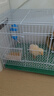 貝尼寵 兔子籠 兔子窩 兔籠子 不含兔子 寵物兔子小兔子 兔籠40#含水壺腳墊托盤(pán)1-2只 曬單實(shí)拍圖
